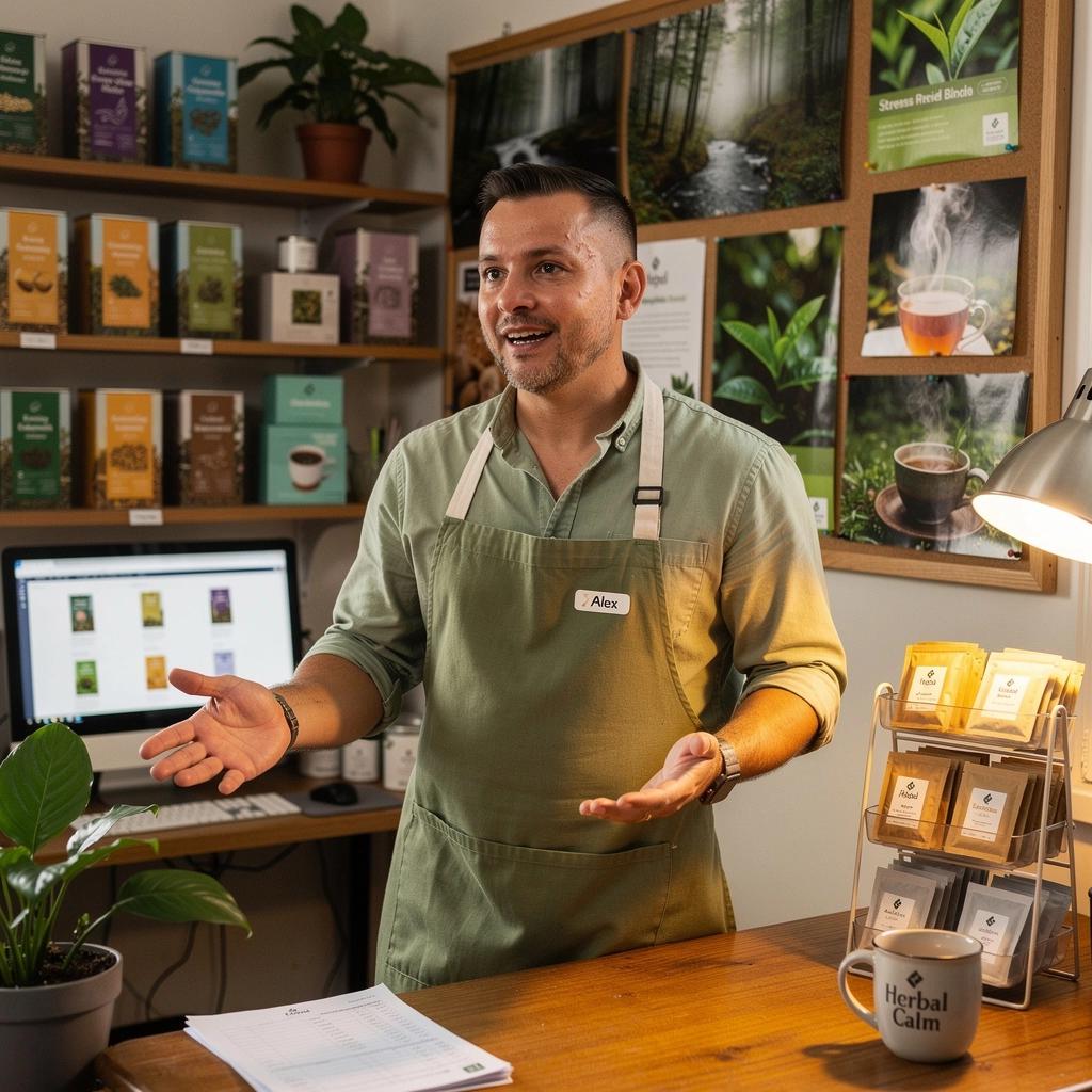 Súprava bylinkových čajov v krásnych obaloch, ideálna na darčeky a relaxáciu.
